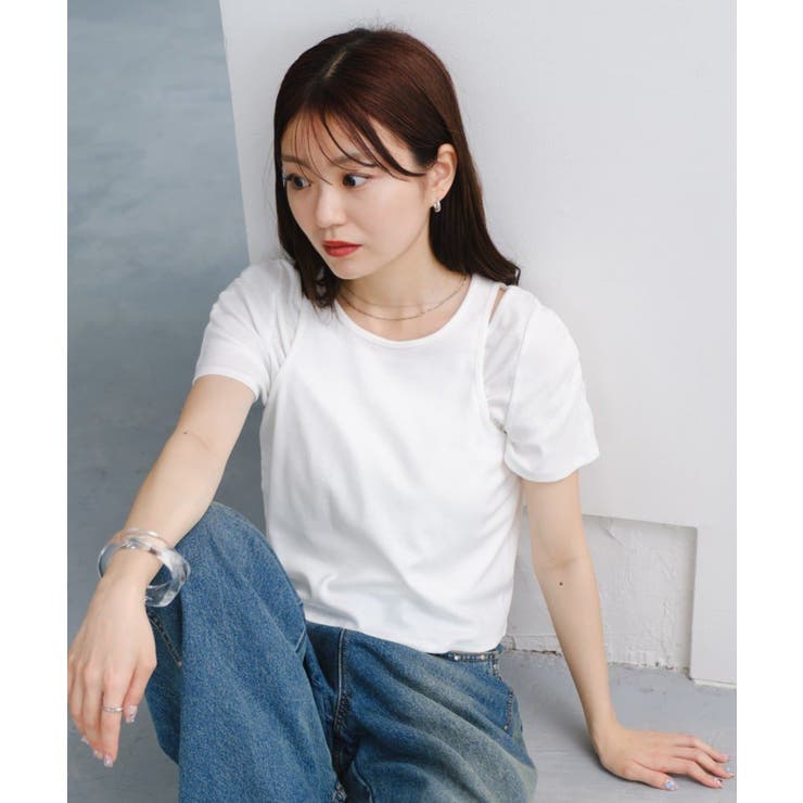 【Kastane】リブレイヤードTEE | PAL GROUP OUTLET | 詳細画像22 