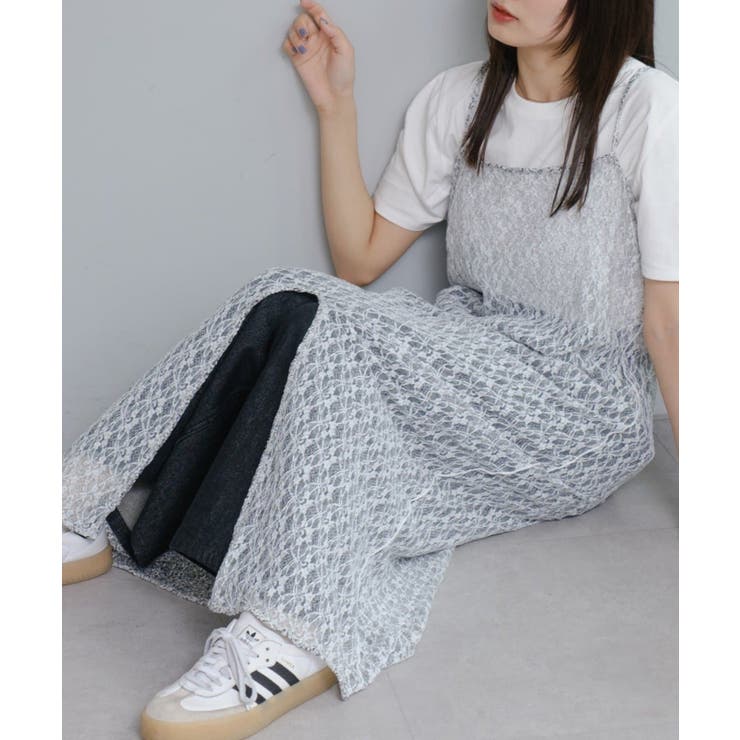 【Kastane】レースフラワーキャミワンピース | PAL GROUP OUTLET | 詳細画像13 