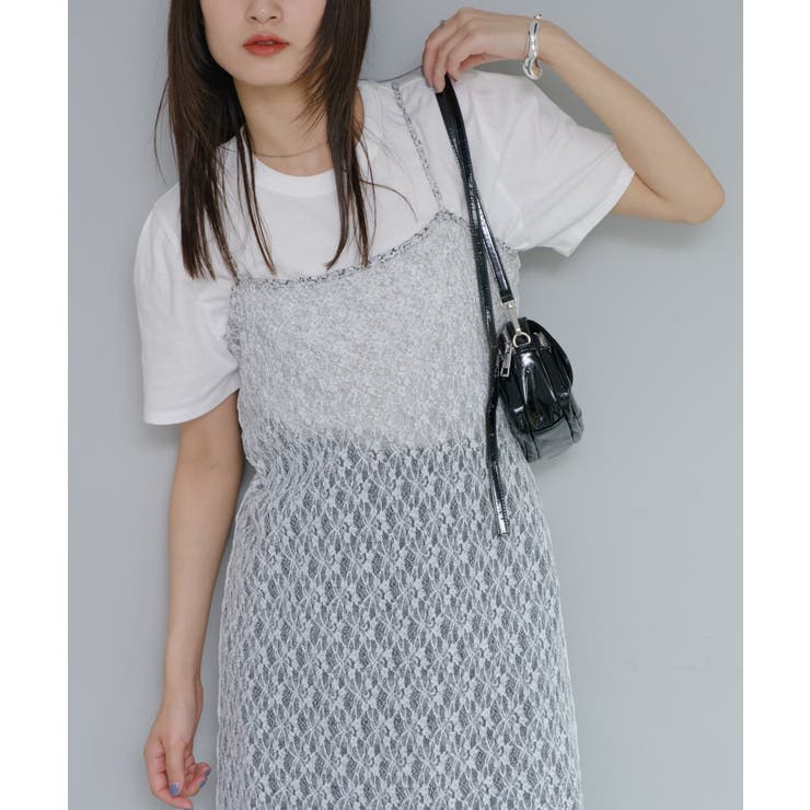 【Kastane】レースフラワーキャミワンピース | PAL GROUP OUTLET | 詳細画像15 