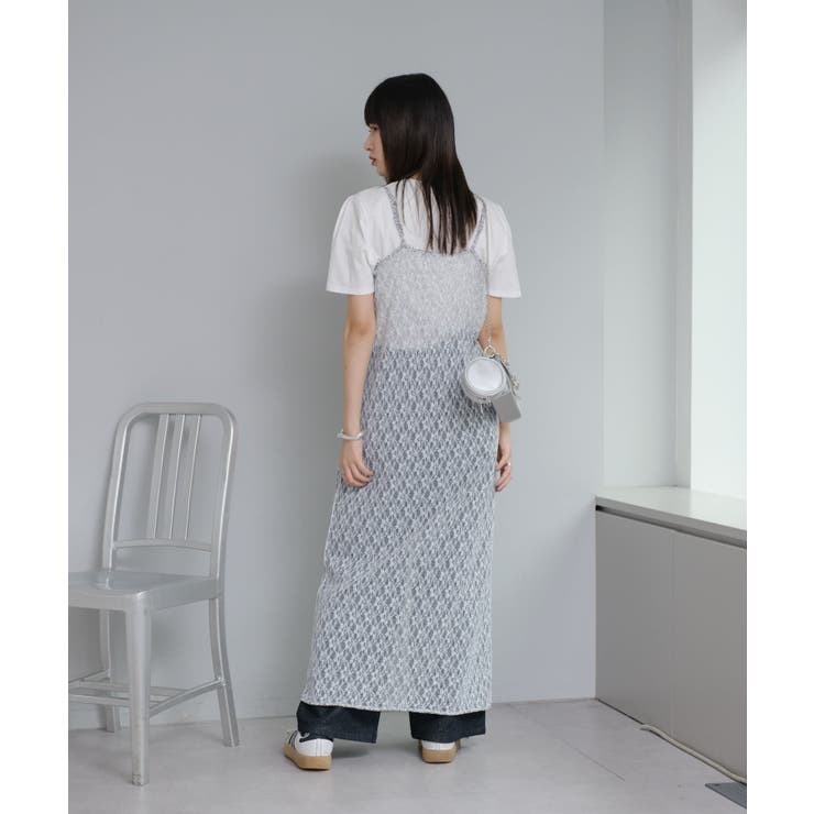 【Kastane】レースフラワーキャミワンピース | PAL GROUP OUTLET | 詳細画像20 