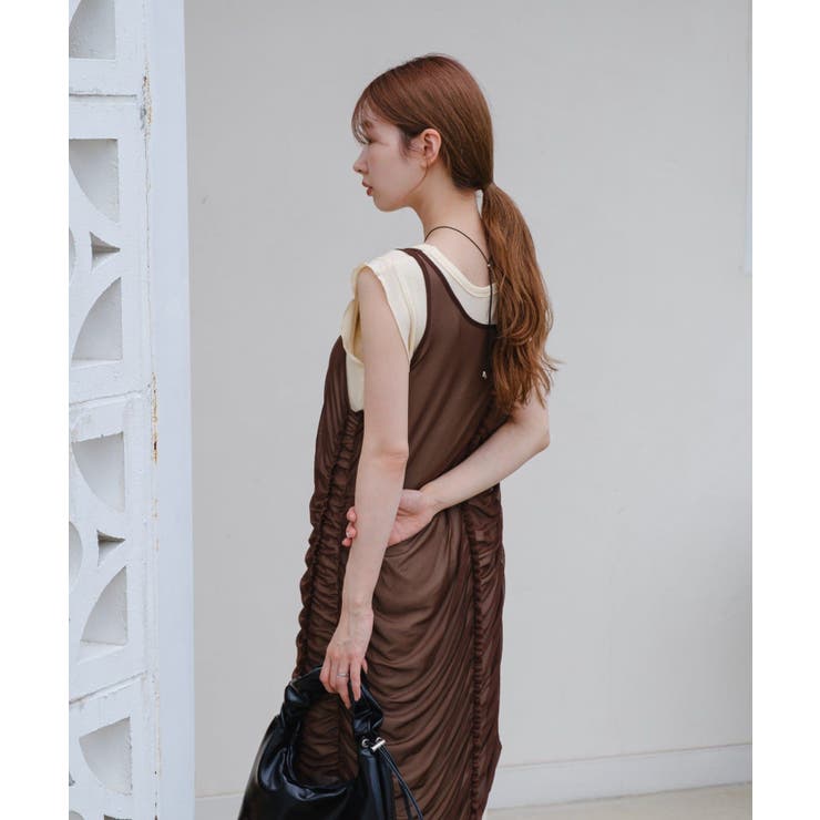 【Kastane】シアーシャーリングワンピSET | PAL GROUP OUTLET | 詳細画像4 