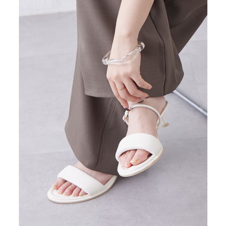 【mystic】パテッドヒールサンダル | PAL GROUP OUTLET | 詳細画像1 