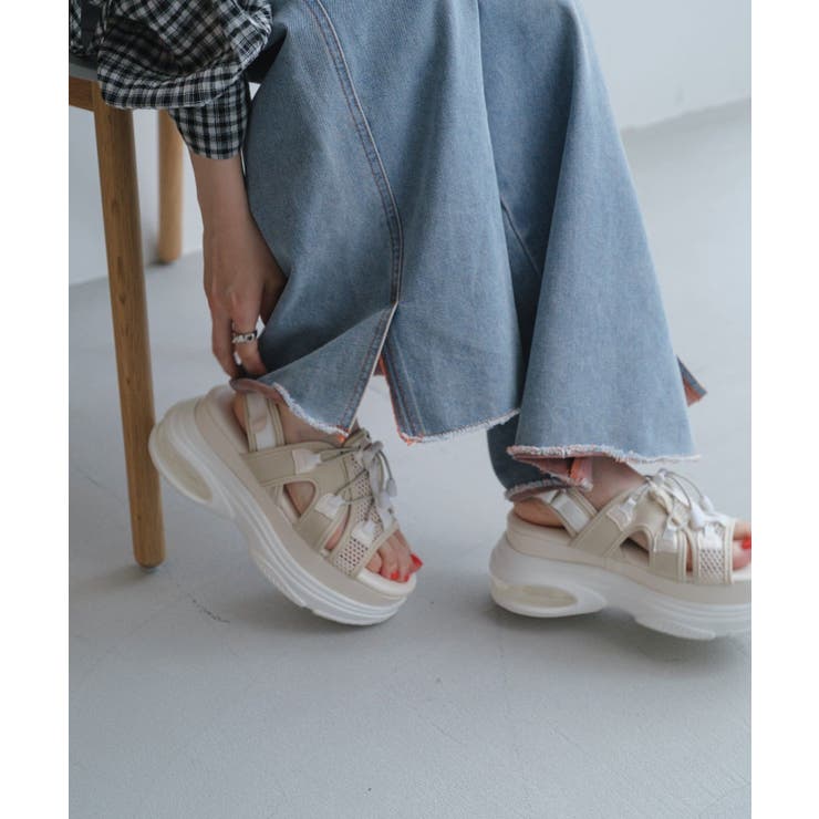 【Kastane】厚底スニーカーソールサンダル | PAL GROUP OUTLET | 詳細画像2 