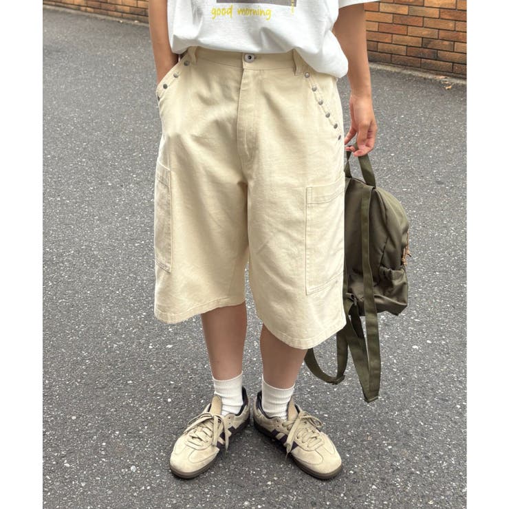 【CIAOPANIC TYPY】ハーフスタッズカーゴパンツ | PAL GROUP OUTLET | 詳細画像1 