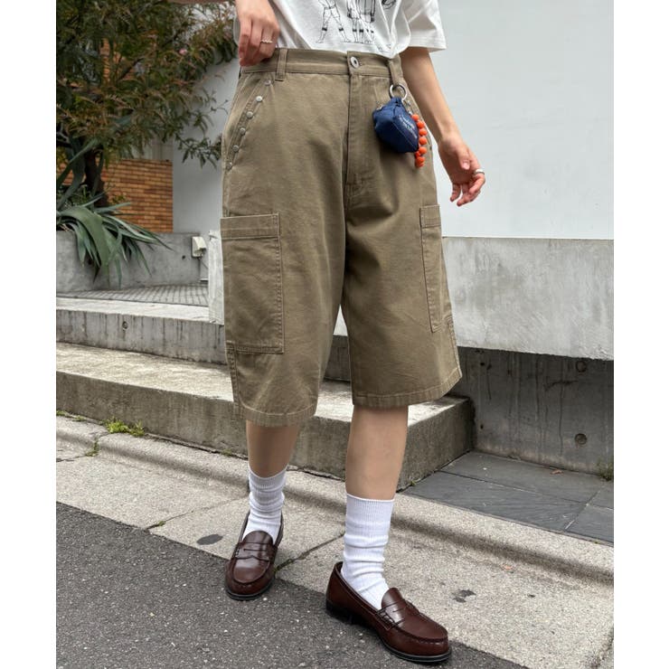 【CIAOPANIC TYPY】ハーフスタッズカーゴパンツ | PAL GROUP OUTLET | 詳細画像21 