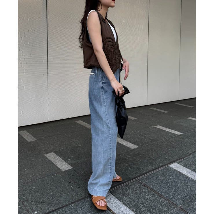 【CIAOPANIC TYPY】【India】ロープ刺繍ベスト | PAL GROUP OUTLET | 詳細画像9 