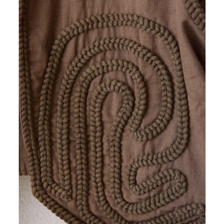 【CIAOPANIC TYPY】【India】ロープ刺繍ベスト | PAL GROUP OUTLET | 詳細画像36 