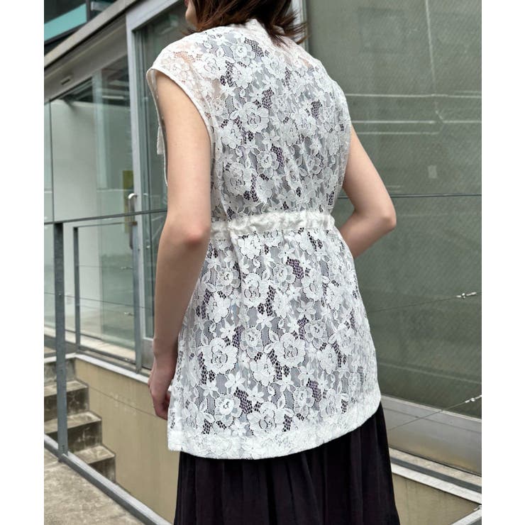 【CIAOPANIC TYPY】レースミリタリーベスト | PAL GROUP OUTLET | 詳細画像19 