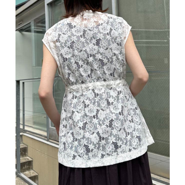 【CIAOPANIC TYPY】レースミリタリーベスト | PAL GROUP OUTLET | 詳細画像21 