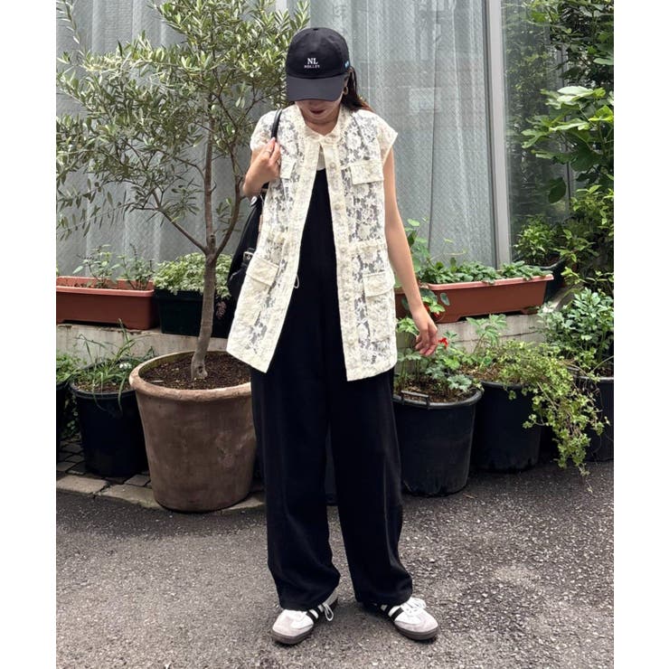 【CIAOPANIC TYPY】レースミリタリーベスト | PAL GROUP OUTLET | 詳細画像7 