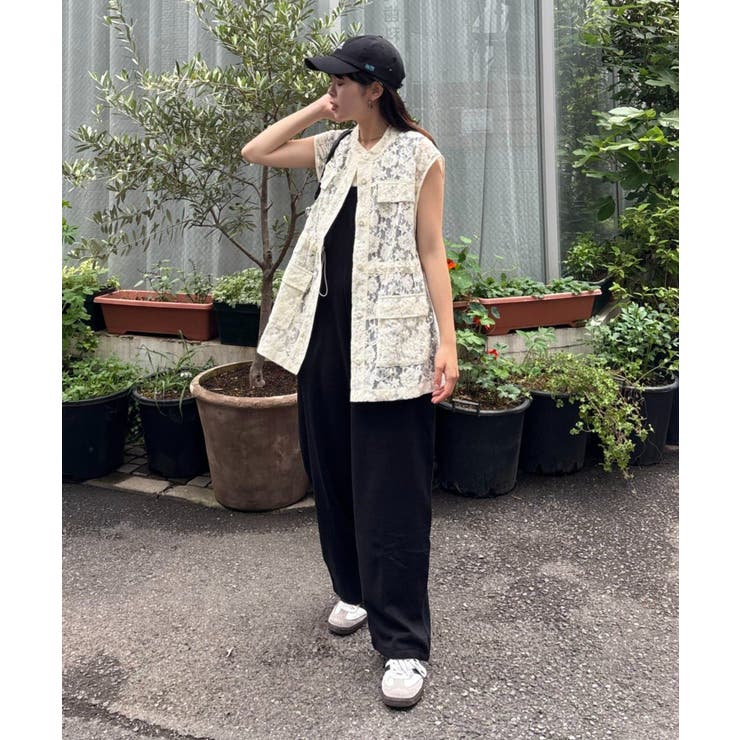 【CIAOPANIC TYPY】レースミリタリーベスト | PAL GROUP OUTLET | 詳細画像8 
