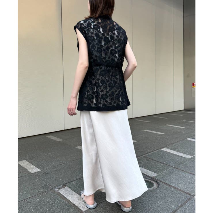 【CIAOPANIC TYPY】レースミリタリーベスト | PAL GROUP OUTLET | 詳細画像32 