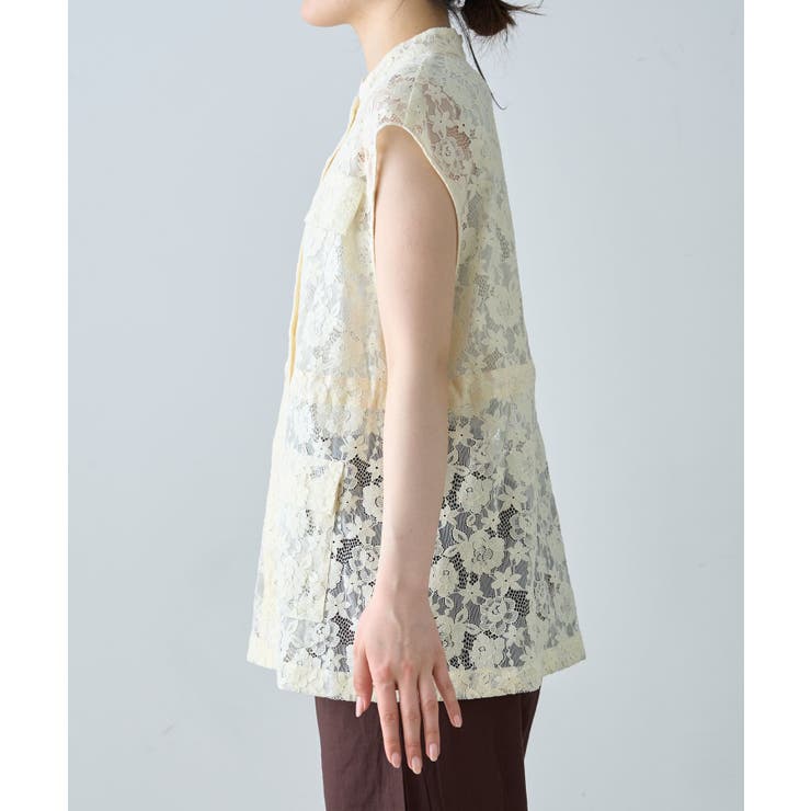 【CIAOPANIC TYPY】レースミリタリーベスト | PAL GROUP OUTLET | 詳細画像34 