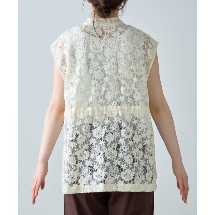 【CIAOPANIC TYPY】レースミリタリーベスト | PAL GROUP OUTLET | 詳細画像35 