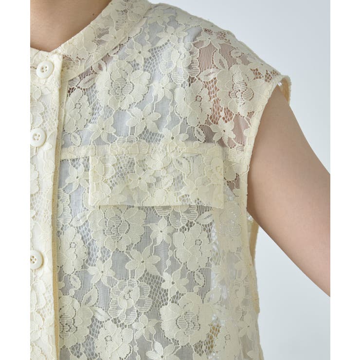 【CIAOPANIC TYPY】レースミリタリーベスト | PAL GROUP OUTLET | 詳細画像37 