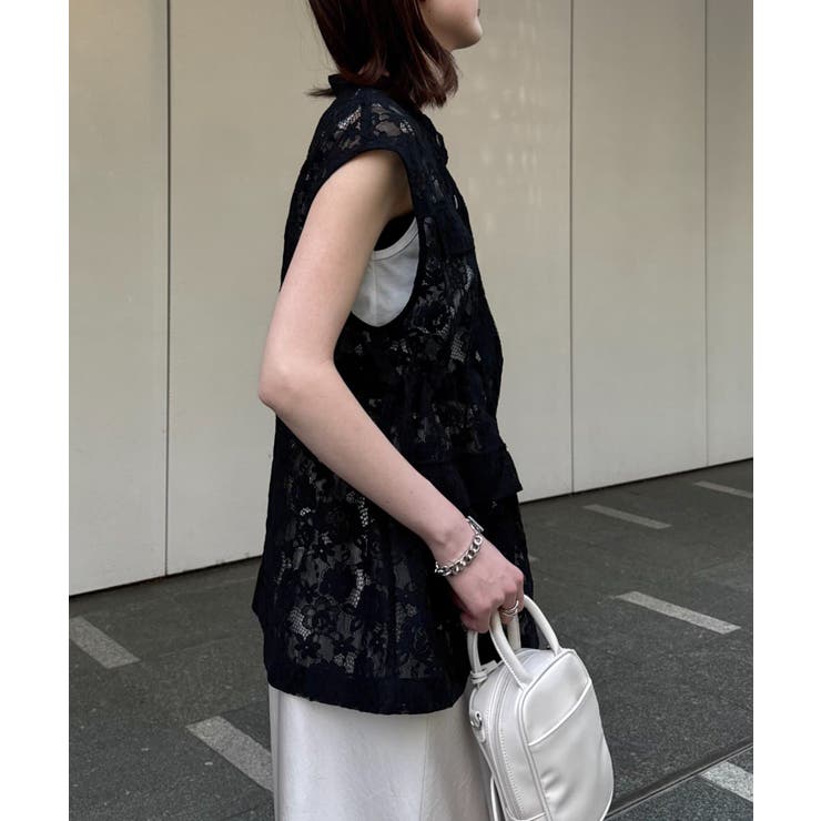 【CIAOPANIC TYPY】レースミリタリーベスト | PAL GROUP OUTLET | 詳細画像26 