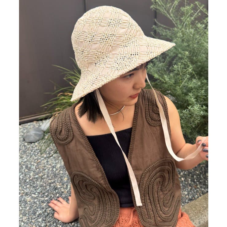 OFF | 【CIAOPANIC TYPY】【Aguni】紐付きペーパーHAT | PAL GROUP OUTLET