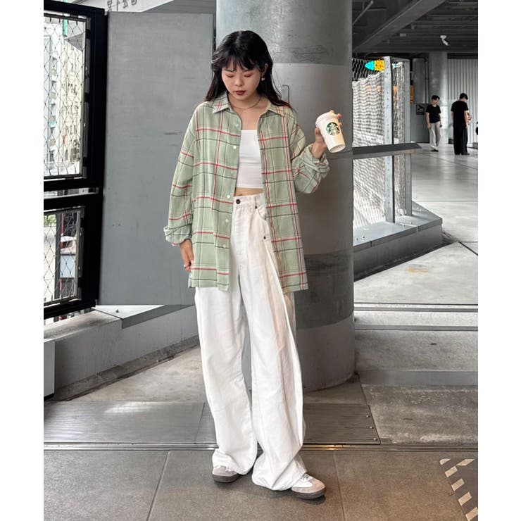 【CIAOPANIC TYPY】バスケット編みメッシュチェックシャツ | PAL GROUP OUTLET | 詳細画像40 
