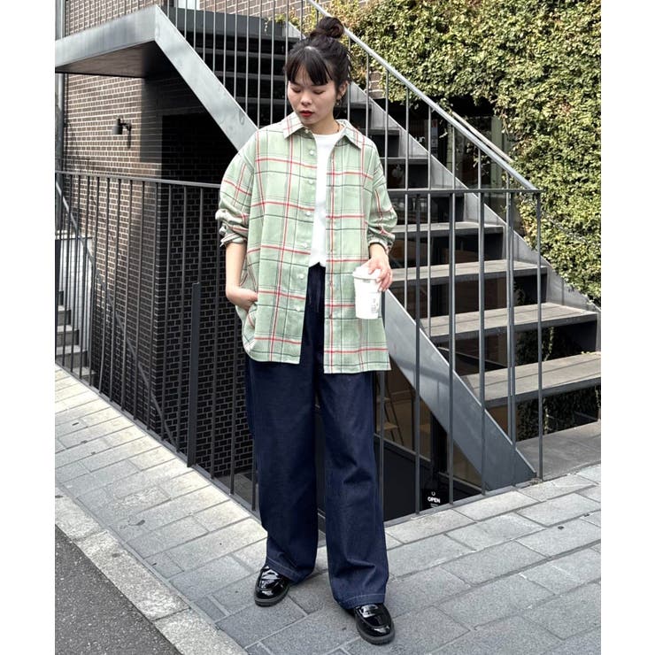 【CIAOPANIC TYPY】バスケット編みメッシュチェックシャツ | PAL GROUP OUTLET | 詳細画像44 