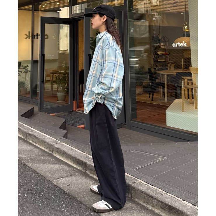 【CIAOPANIC TYPY】バスケット編みメッシュチェックシャツ | PAL GROUP OUTLET | 詳細画像38 