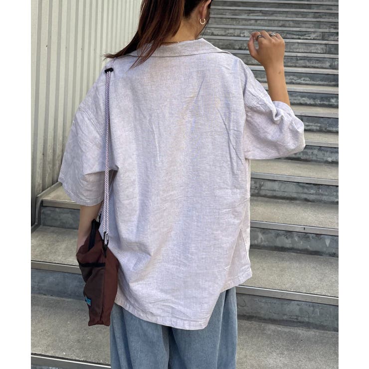 【CIAOPANIC TYPY】コットンリネンカバーオールシャツ | PAL GROUP OUTLET | 詳細画像21 