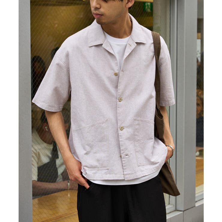 【CIAOPANIC TYPY】コットンリネンカバーオールシャツ | PAL GROUP OUTLET | 詳細画像26 