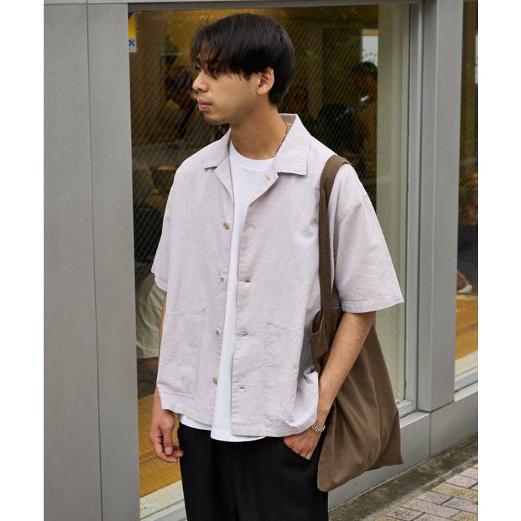 【CIAOPANIC TYPY】コットンリネンカバーオールシャツ | PAL GROUP OUTLET | 詳細画像27 