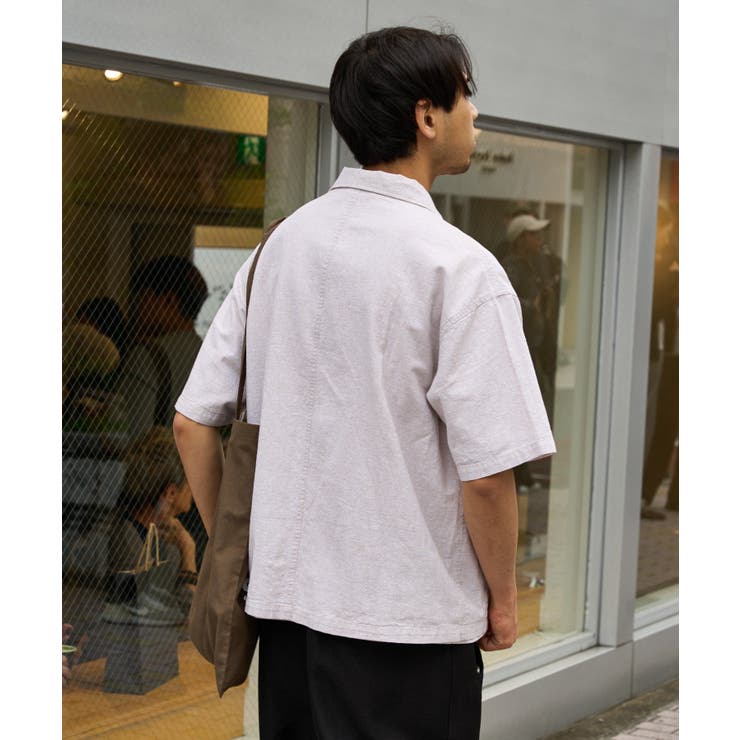 【CIAOPANIC TYPY】コットンリネンカバーオールシャツ | PAL GROUP OUTLET | 詳細画像28 