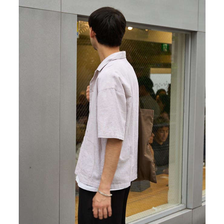 【CIAOPANIC TYPY】コットンリネンカバーオールシャツ | PAL GROUP OUTLET | 詳細画像29 