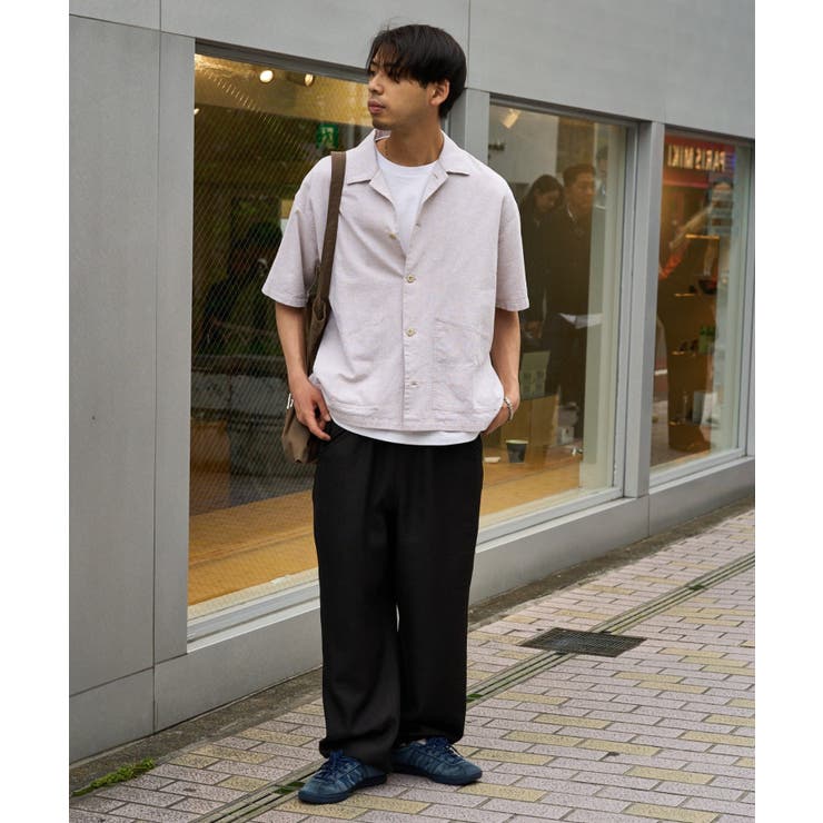 【CIAOPANIC TYPY】コットンリネンカバーオールシャツ | PAL GROUP OUTLET | 詳細画像30 