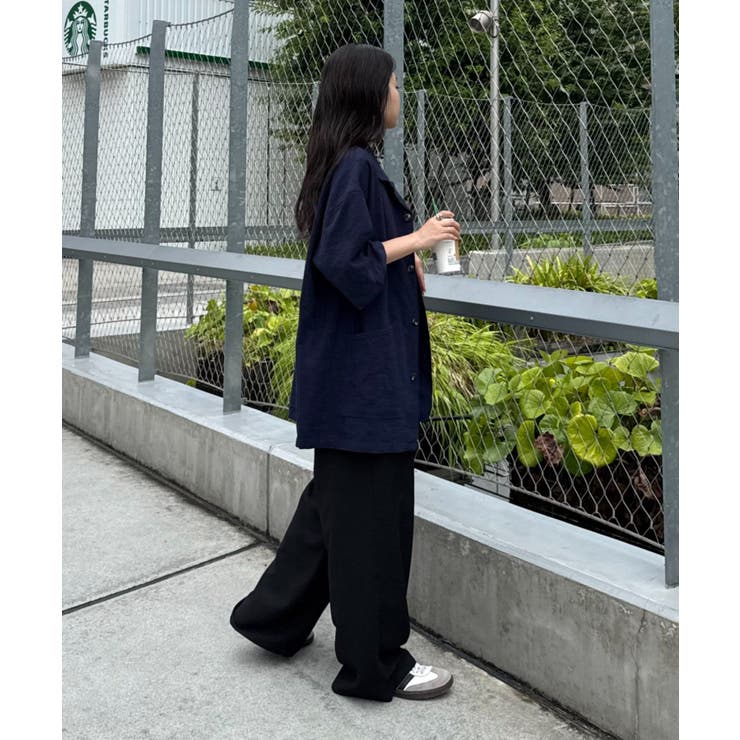 【CIAOPANIC TYPY】コットンリネンカバーオールシャツ | PAL GROUP OUTLET | 詳細画像37 