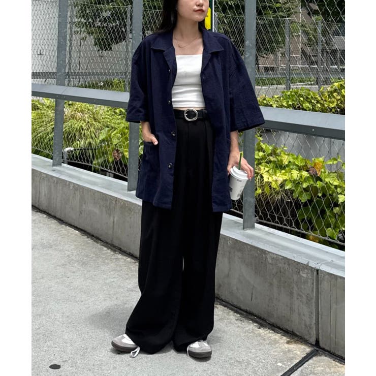 【CIAOPANIC TYPY】コットンリネンカバーオールシャツ | PAL GROUP OUTLET | 詳細画像38 