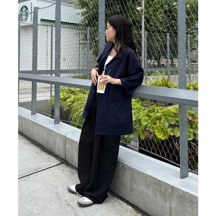 【CIAOPANIC TYPY】コットンリネンカバーオールシャツ | PAL GROUP OUTLET | 詳細画像40 