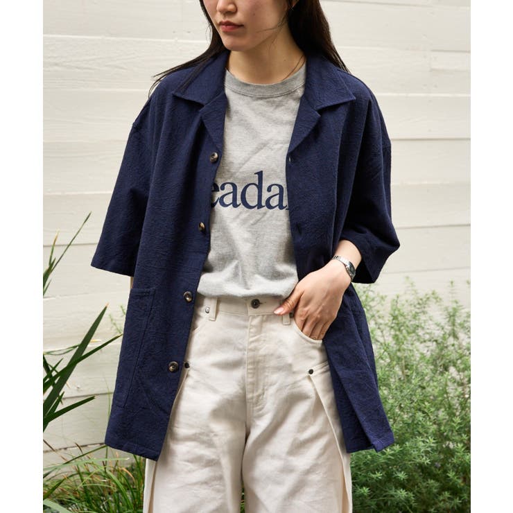 【CIAOPANIC TYPY】コットンリネンカバーオールシャツ | PAL GROUP OUTLET | 詳細画像41 