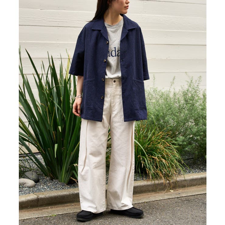 【CIAOPANIC TYPY】コットンリネンカバーオールシャツ | PAL GROUP OUTLET | 詳細画像45 