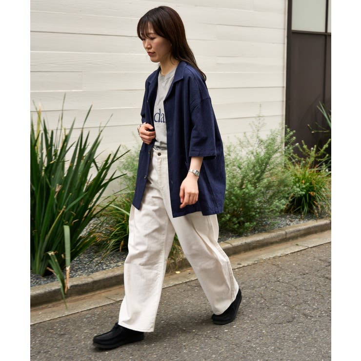 【CIAOPANIC TYPY】コットンリネンカバーオールシャツ | PAL GROUP OUTLET | 詳細画像46 