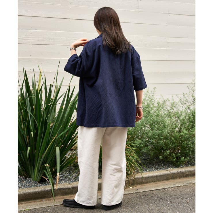 【CIAOPANIC TYPY】コットンリネンカバーオールシャツ | PAL GROUP OUTLET | 詳細画像47 