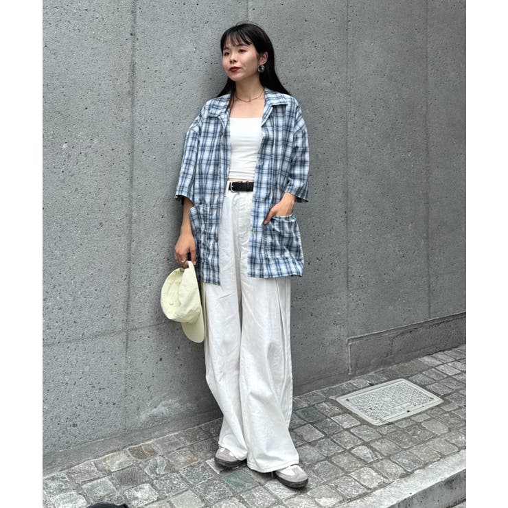 【CIAOPANIC TYPY】コットンリネンカバーオールシャツ | PAL GROUP OUTLET | 詳細画像50 