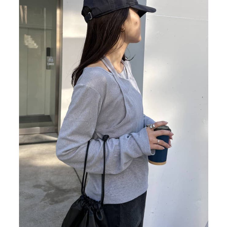 【CIAOPANIC TYPY】よちえ韓国ホルターネックシアーTEE | PAL GROUP OUTLET | 詳細画像6 