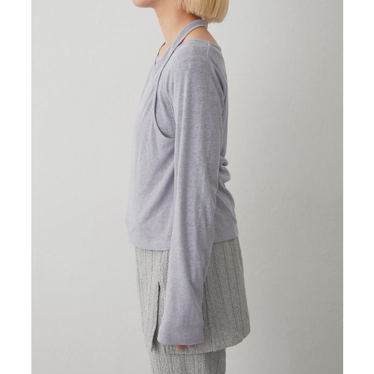 【CIAOPANIC TYPY】よちえ韓国ホルターネックシアーTEE | PAL GROUP OUTLET | 詳細画像21 