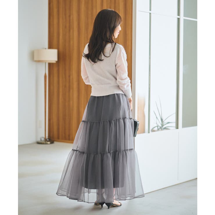 【La boutique BonBon】ラメモヘアカシュクール前後２WAYKN | PAL GROUP OUTLET | 詳細画像31 