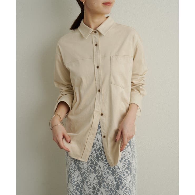 【Omekashi】リバーフェイクスエードシャツ | PAL GROUP OUTLET | 詳細画像36 