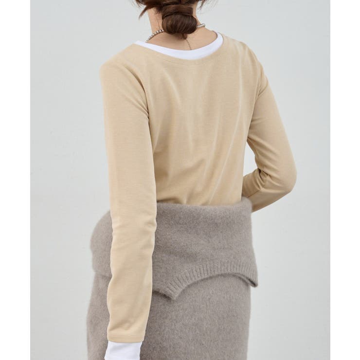 BEG | 【SHENERY】レイヤードロンTEE | PAL GROUP OUTLET