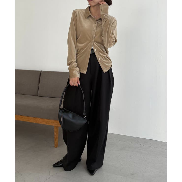 CAPRICIEUX LE'MAGE】ベロアシャツ[品番：PALW0007307]｜PAL GROUP