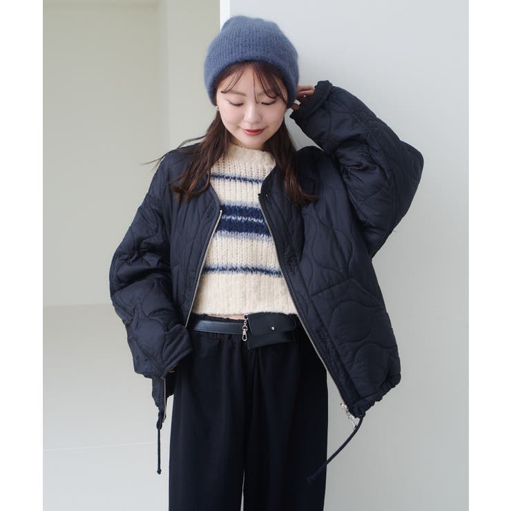 【Kastane】ボーダーモヘアライクニット | PAL GROUP OUTLET | 詳細画像23 