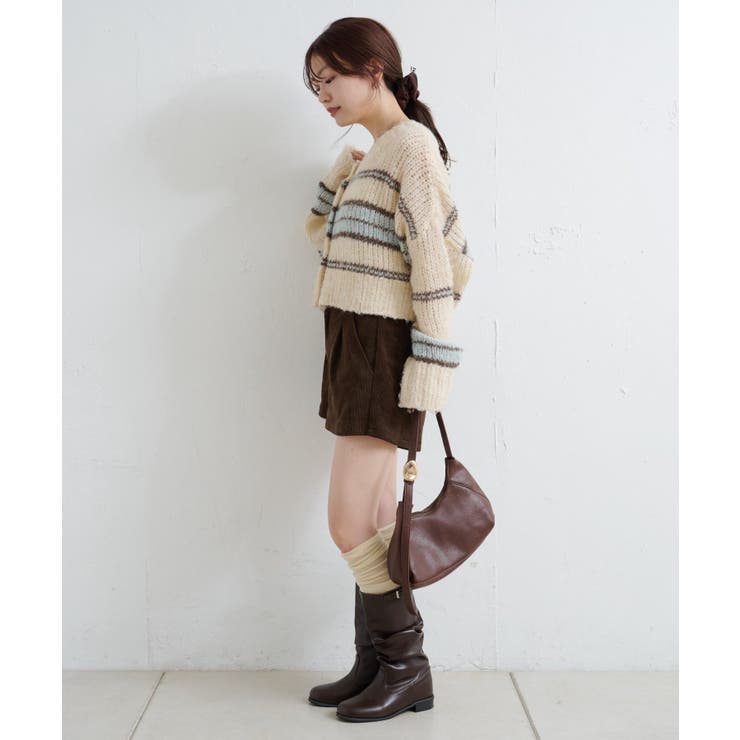 【Kastane】ボーダーモヘアライクニット | PAL GROUP OUTLET | 詳細画像6 