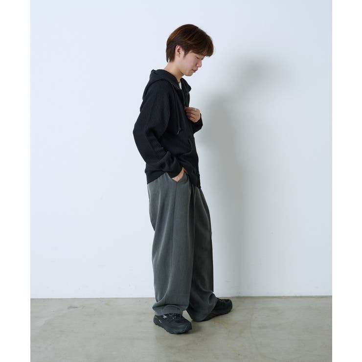 【Kastane】WAFFLE ZIP HOODIE | PAL GROUP OUTLET | 詳細画像21 