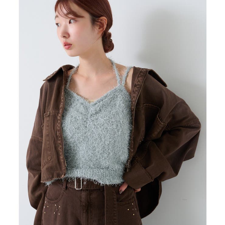 【Kastane】ビジューデニムジャケット | PAL GROUP OUTLET | 詳細画像2 