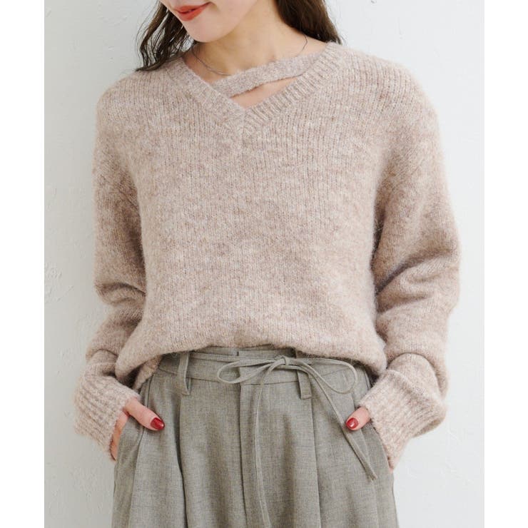 BRN | 【Kastane】B ブークレニットプルオーバー | PAL GROUP OUTLET