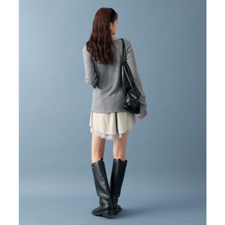 【mystic】レースレイヤードパンツ | PAL GROUP OUTLET | 詳細画像12 